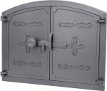 Drzwiczki żeliwne Kłos 445x350, H1107