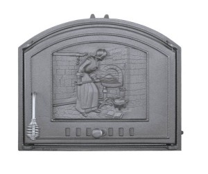 Drzwiczki żeliwne DCHS2 Piekarka 485x410, H1210